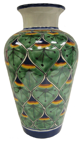 Mexican Pottery - Talavera Vase