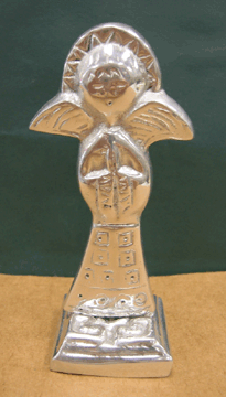 Mexican Pewter - Angel with base