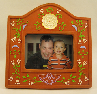 Hand Painted Ceramic Picture Frames
