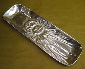Mexican Pewter -  Sun and Moon Bread Tray