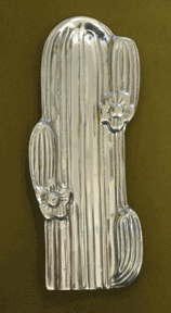 Mexican Pewter - Cactus Spoon Rest