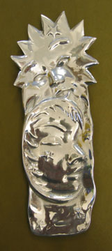 Mexican Pewter - Sun and Moon Spoon Rest