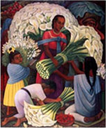 Diego Rivera - Mercado de Flores