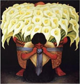 Diego Rivera - Vendedora de Flores